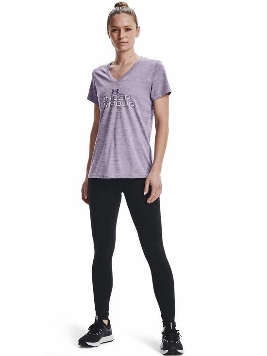Under Armour Tops - Under Armour Lavender V Neck Athletic T-Shirt Women’s S